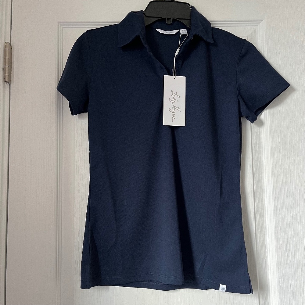 New Women’s Lady Hagen Pique Short Sleeve Polo Size XS